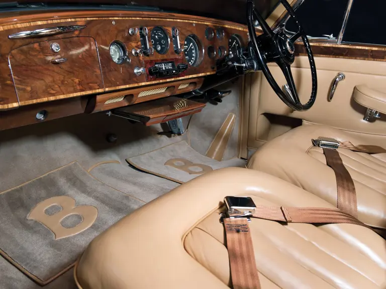 Car shot for RM for London auction.  Car belongs to Dennis NIcotra.   Packard Convertable V12, LF11, R115, 1956 Bentley Continential