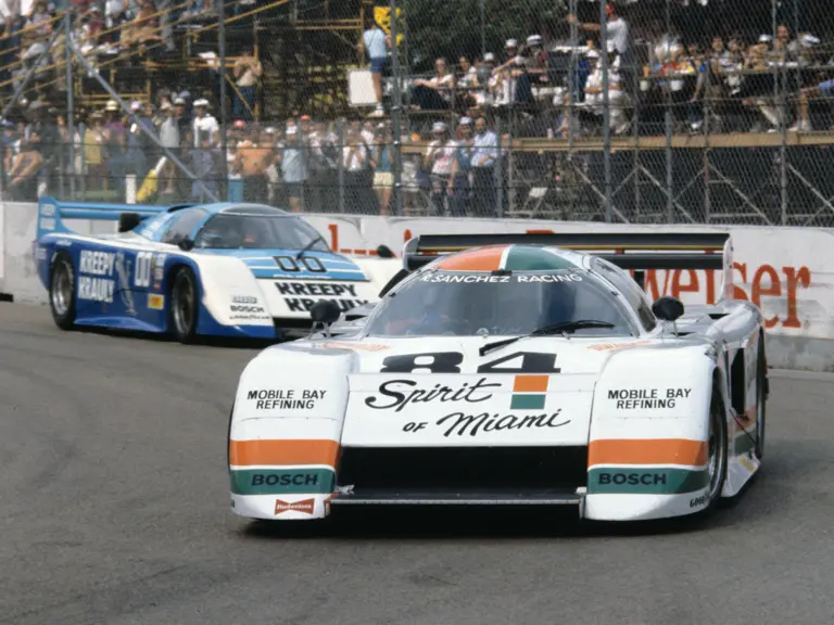 Miami Grand Prix, Emerson Fittipaldi/Tony Garcia, qualified 1st, DNF, 26 February 1984.