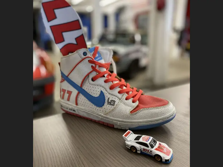 Magnus Walker Nike ‘277’ SB Dunk Sneakers, Dead Stock and Signed ...