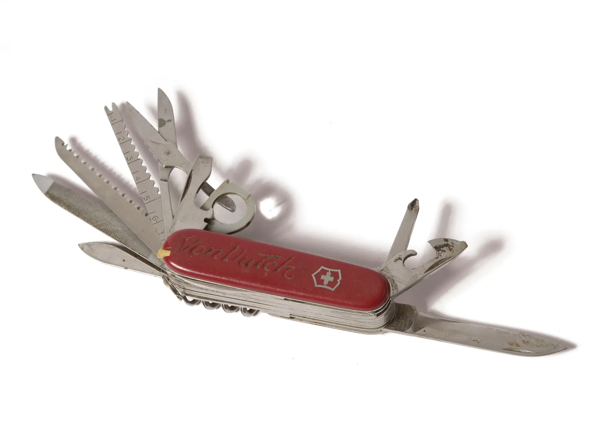Swiss Army Knife Engraved by Von Dutch | The Petersen Automotive