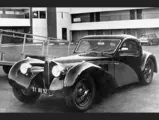 Pictured in the 1970s on a Club Buggati France rally.