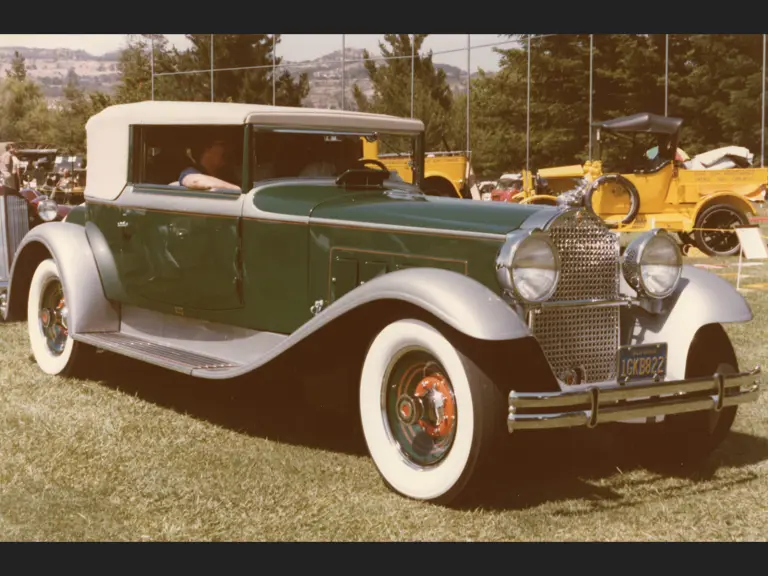The Proux Packard as originally restored by Hill & Vaughan.