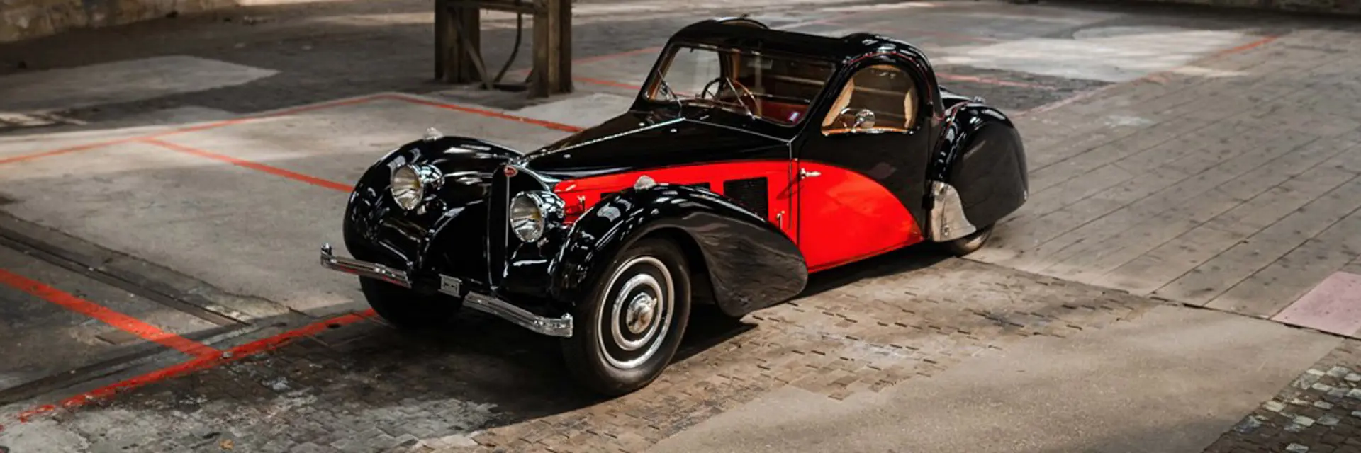 1936 Bugatti Type 57S Atalante offered at RM Sothebys St. Moritz live auction 2022