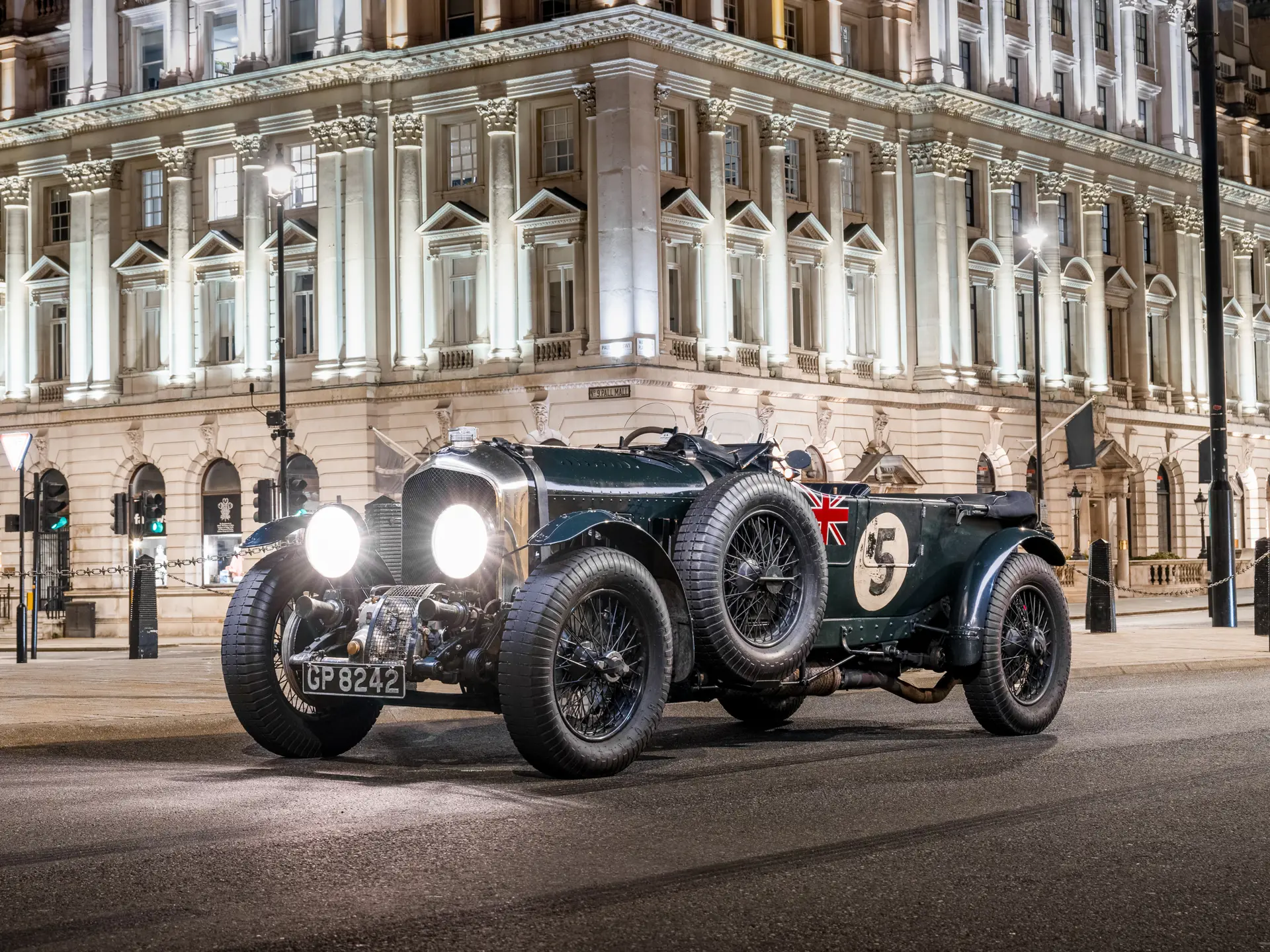 1929 Bentley 4½-Litre Supercharged Le Mans Tourer in the