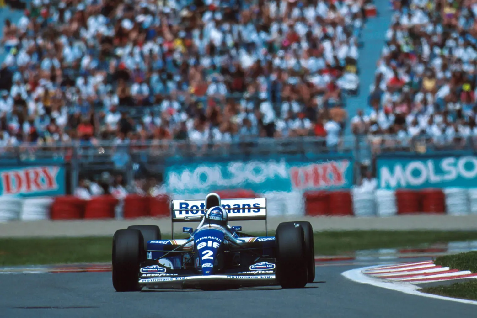 David Coulthard races FW16B-01 to a 5th place finish at the 1994 Canadian Grand Prix.