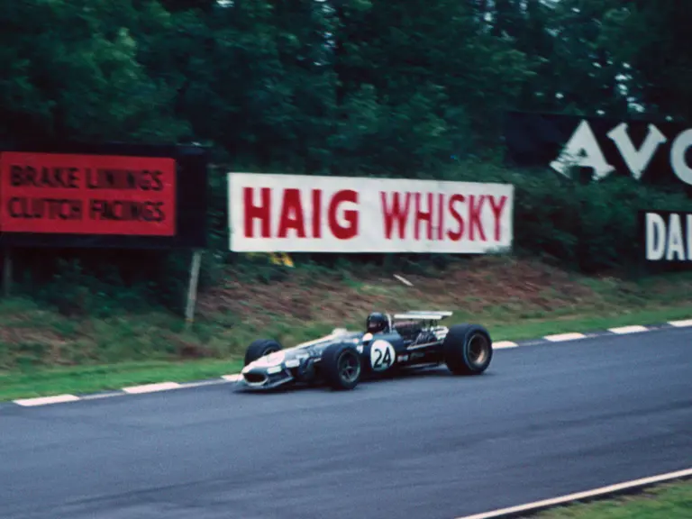 Chassis no. 103 as seen in historic racing in the UK in 2001.