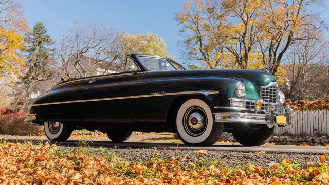 1949 Packard Super Deluxe Eight Victoria Convertible Coupe | Amelia Island  2023 | RM Sotheby's
