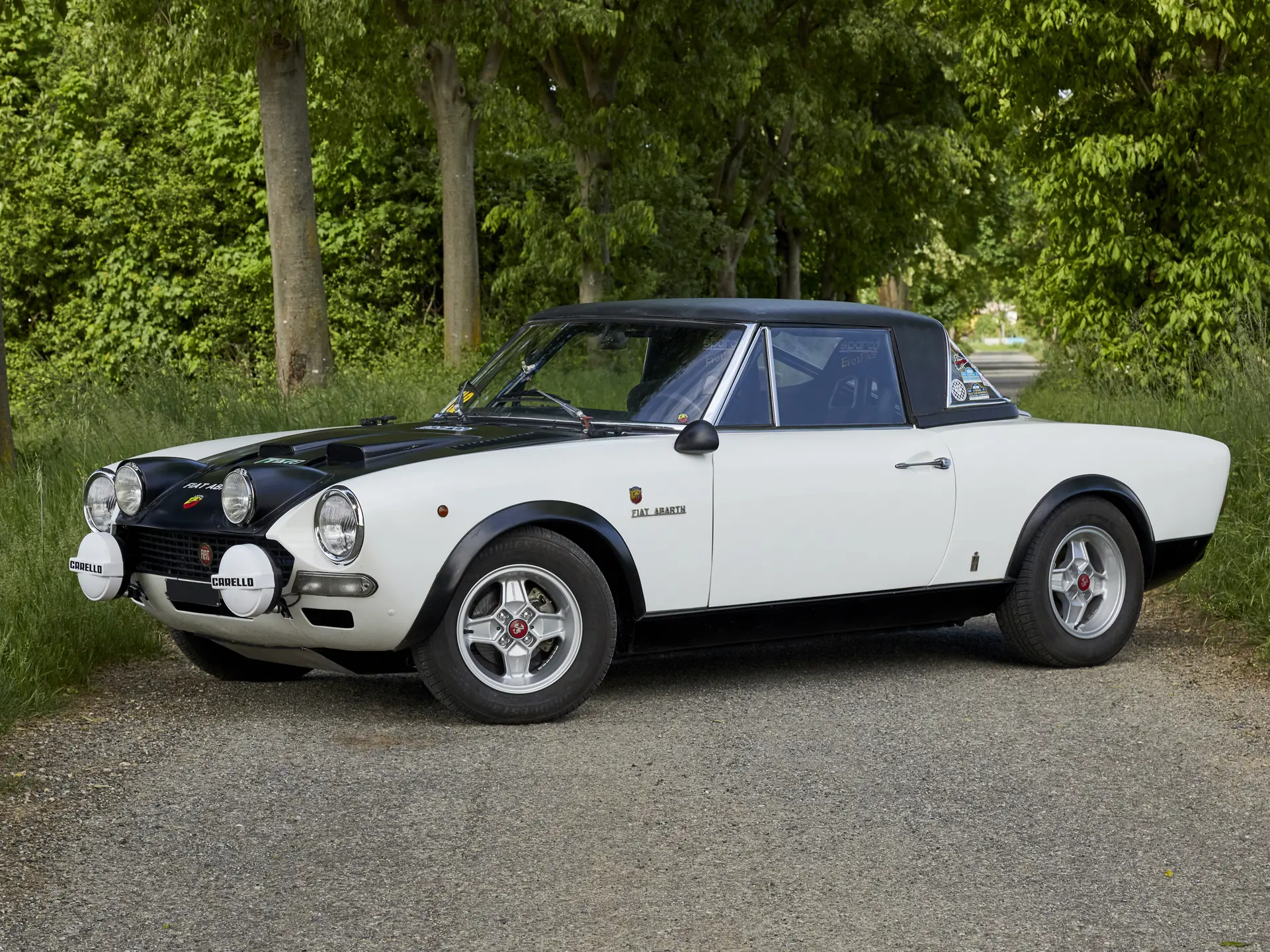 1975 Fiat 124 Abarth Spider Rally Group 3 | Open Roads, May | RM