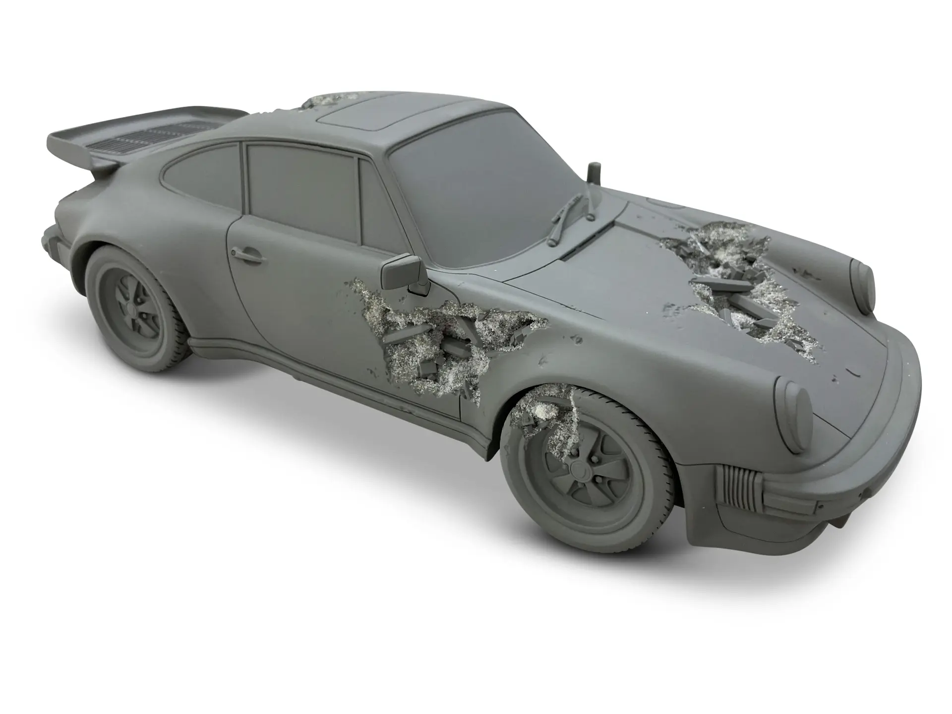 Eroded 911 Turbo' Porsche Sculpture by Daniel Arsham | The White