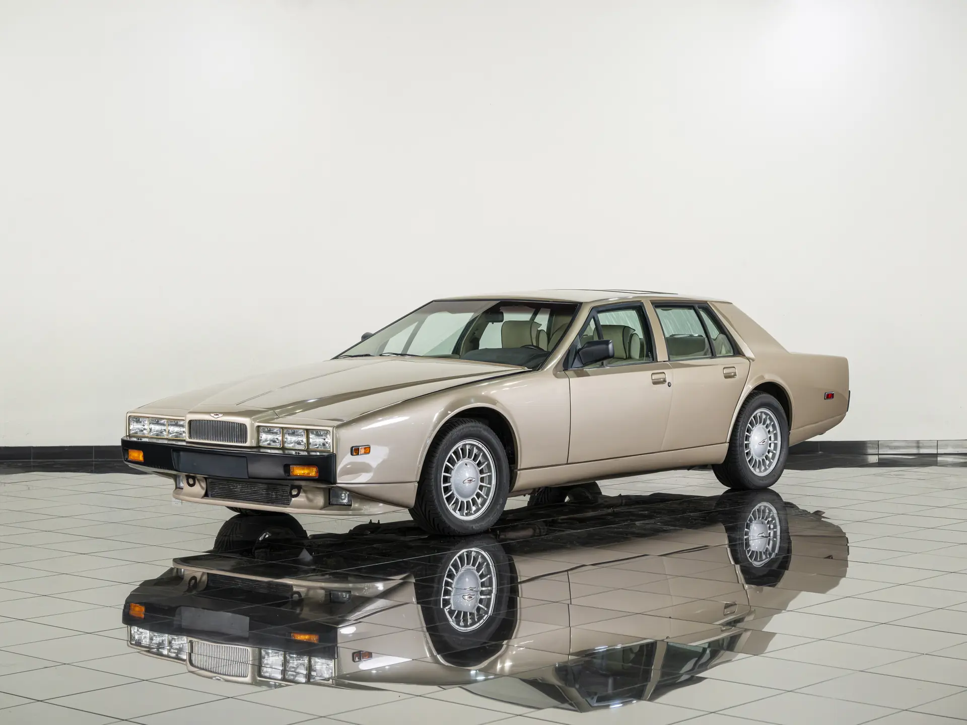 Sand Collecting Machine 1989 Aston Martin Lagonda Series IV | The Boeckmann Collection | RM ...