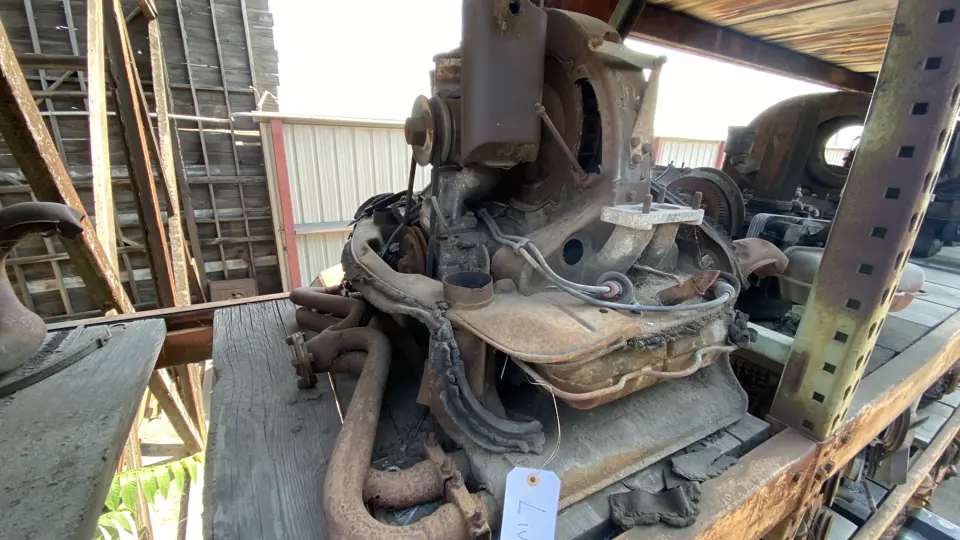Exploded 356 Engine Porsche 356 C 1600 Engine | The Junkyard: The Rudi Klein Collection ...