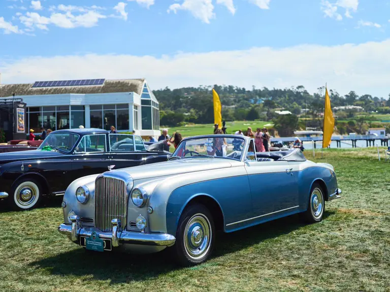 Following the completion of its restoration, the Bentley S1 Continental was flown from the United Kingdom to join the 2023 Pebble Beach Concours d’Elegance.