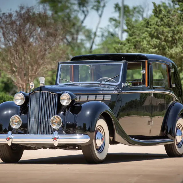 1938 Packard 1605 Super Eight Sedanca deVille by Barker | Motor
