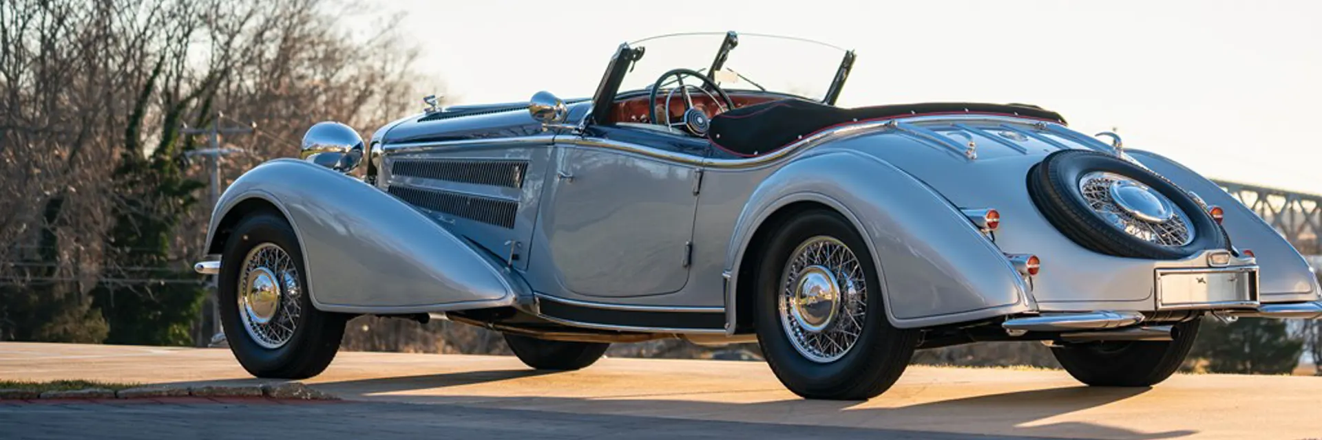 1936 Horch 853 Special Roadster Recreation offered at RM Sothebys Amelia live auction 2019