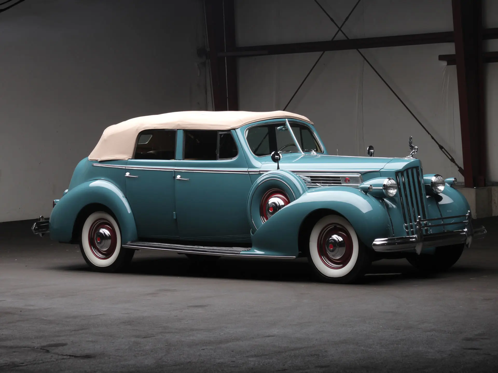 1939 Packard 1703 Super Eight Convertible Sedan | Auburn Spring