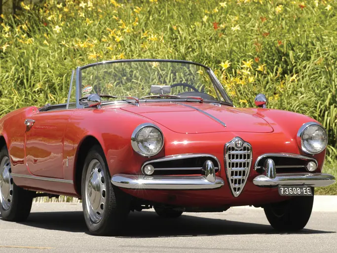 Alfa Romeo Giulietta Spider Veloce: auction results and sold prices