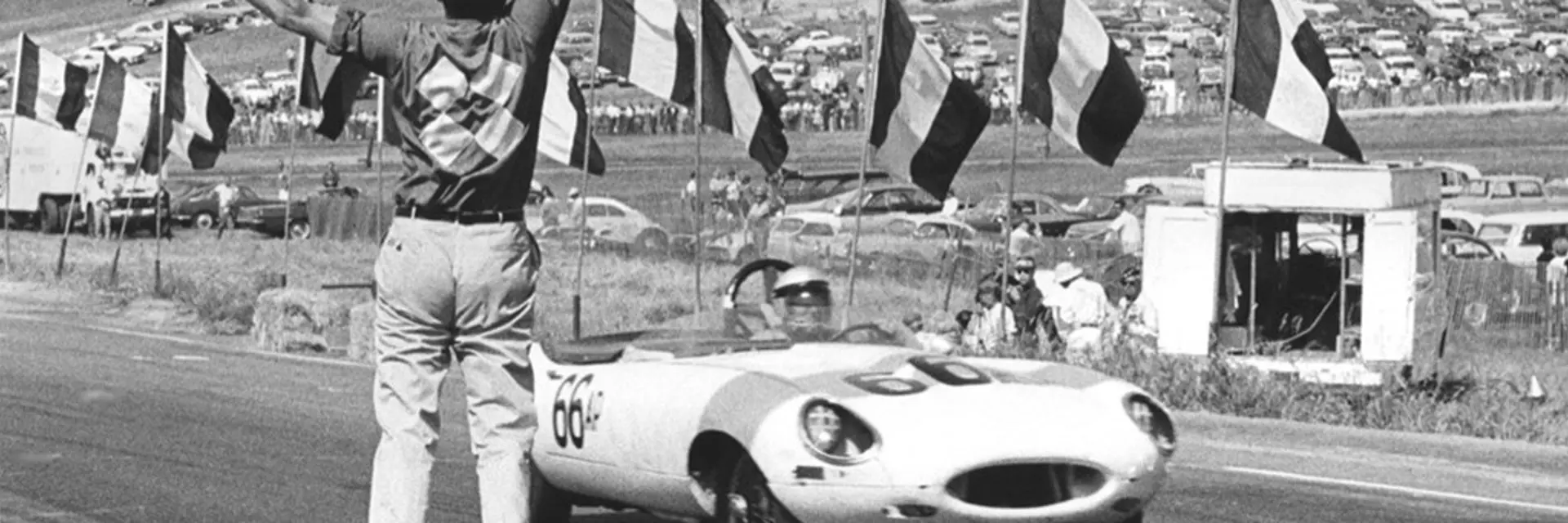 1962 Jaguar EType Series 1 3.8Litre Roadster SCCA AProduction offered at RM Sothebys Monterey live auction 2019