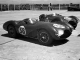 DB3S/2, along with DB3S/3, sits in wait before the Buenos Aires 1000 KM, 1954.