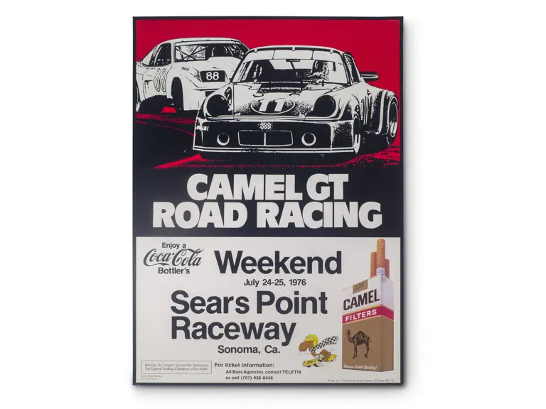 Camel GT Road Racing Posters, 1974-76 | A Lifetime of Porsche