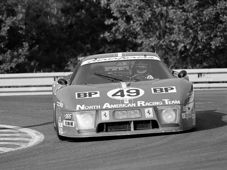 Alain Cudini, John Morton, and Philippe Gurdjian, #49, DNF, 24 Hours of Le Mans, 1981.