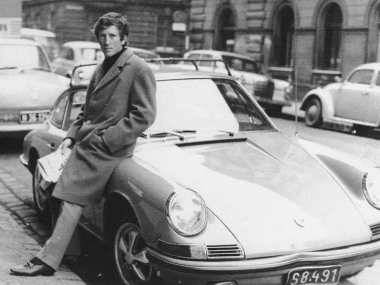 The 911 S when new in the ownership of Jochen Rindt.