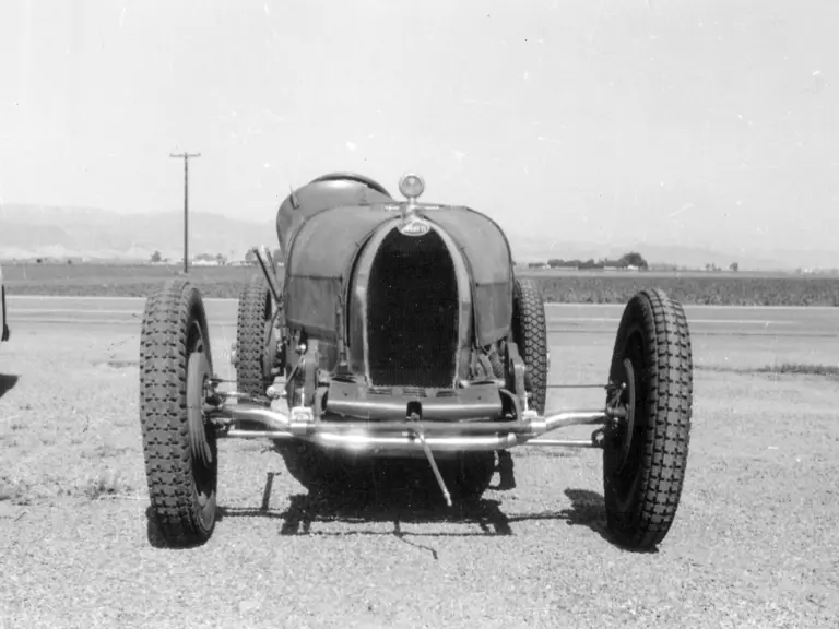 The complete Type 35C as discovered in Salinas, California, in 1958.