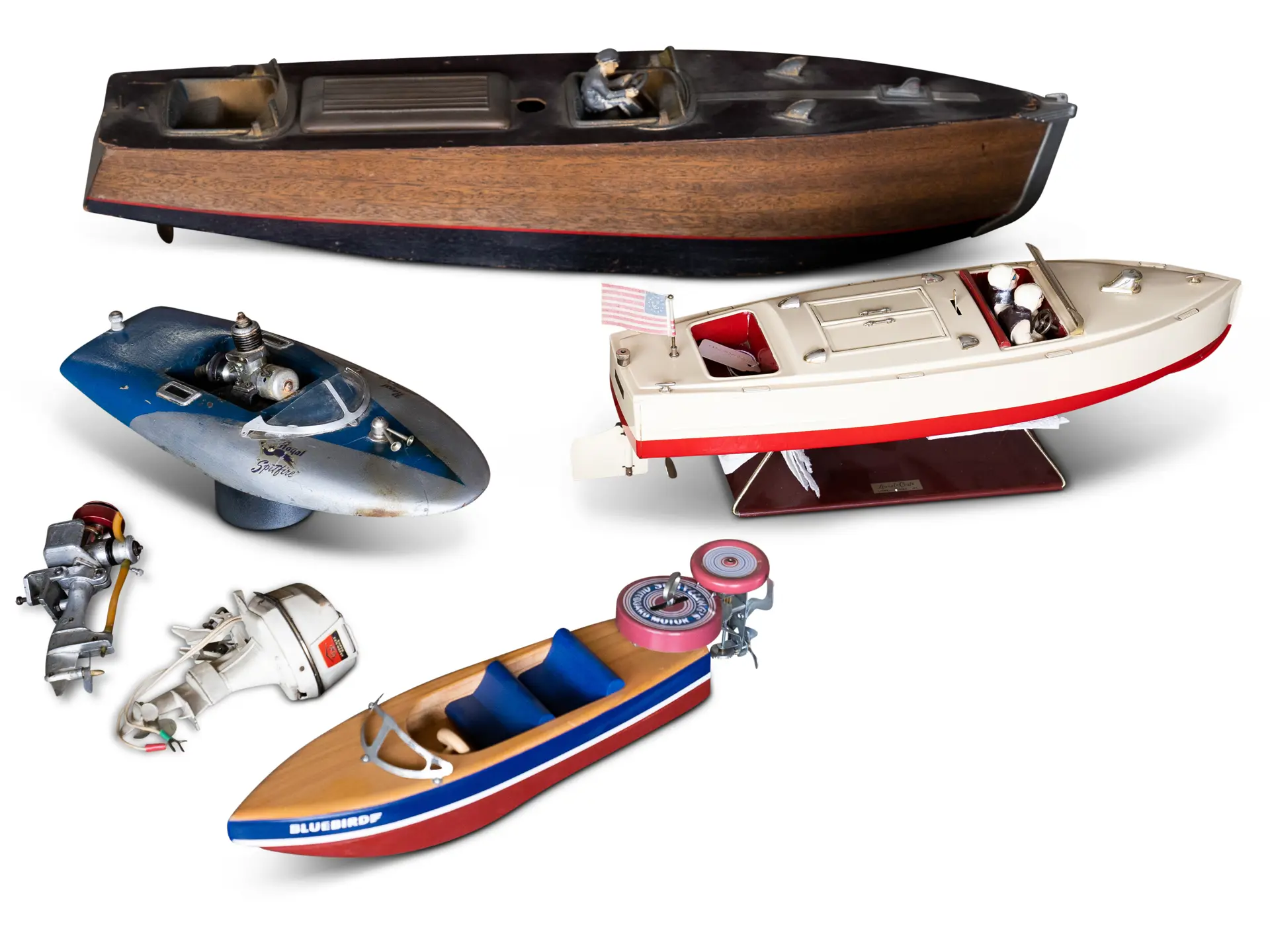 Collection Boat Engine Assortment of Toy Boats and Model Boat Engines | THE MITOSINKA ...