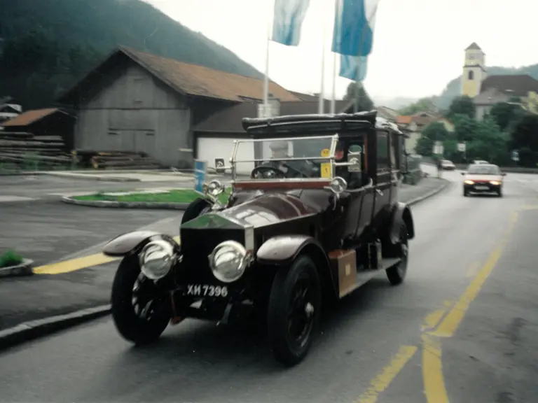 The Motorola Alpine 93 rally paid homage to the Silver Ghost’s close connection to the alpine trail. Starting and finishing in Vienna, Austria, the event lasted for eight days. The Motorola Alpine 93 rally paid homage to the Silver Ghost’s close connection to the alpine trail. Starting and finishing in Vienna, Austria, the event lasted for eight days.