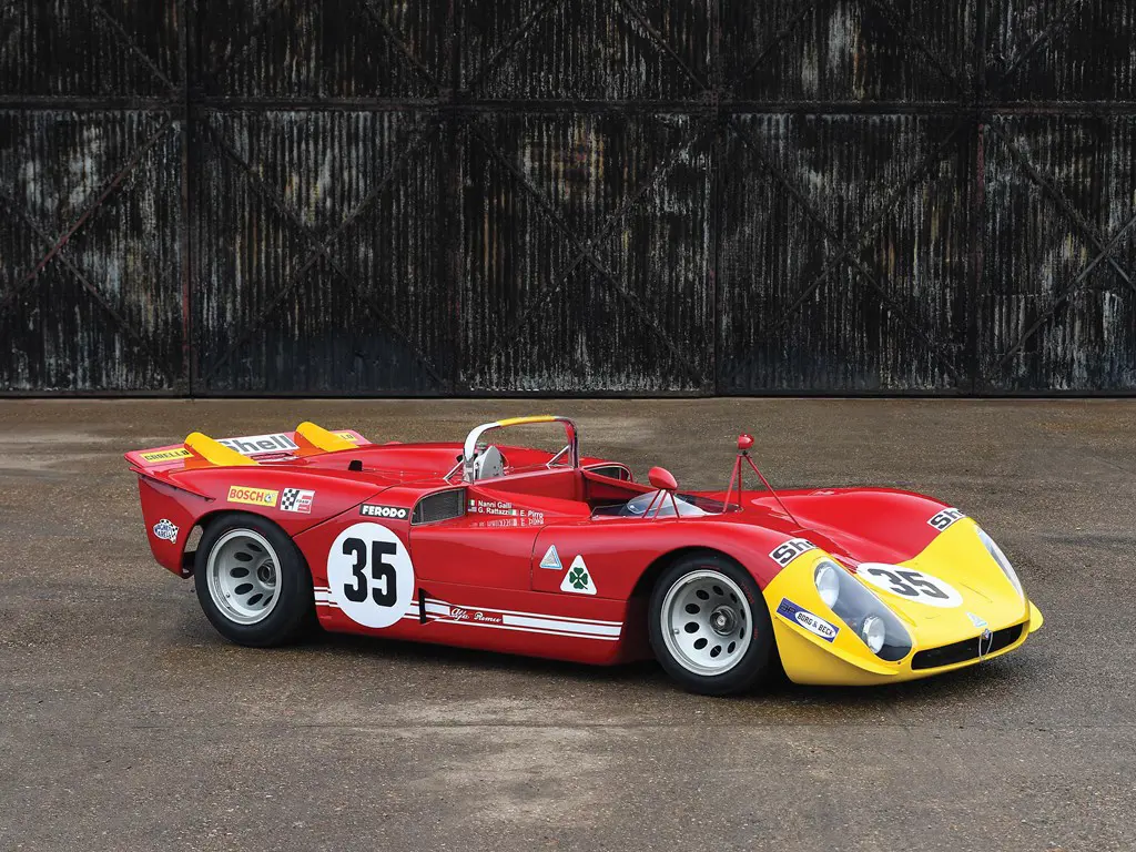 Miniature Alfa Romeo 33 1/43 Spark /2 No.37 24h Le Mans 1968 T.Pilette
