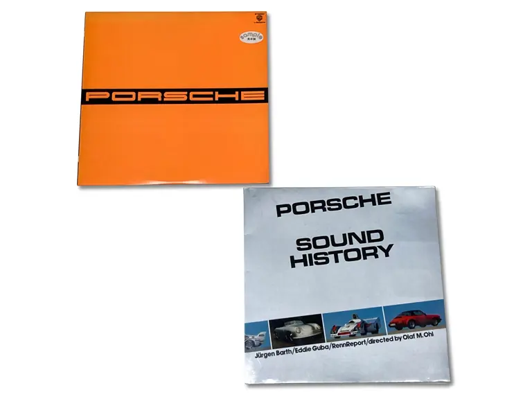 Two Porsche Sound 33 Vinyl Albums | The White Collection | Online