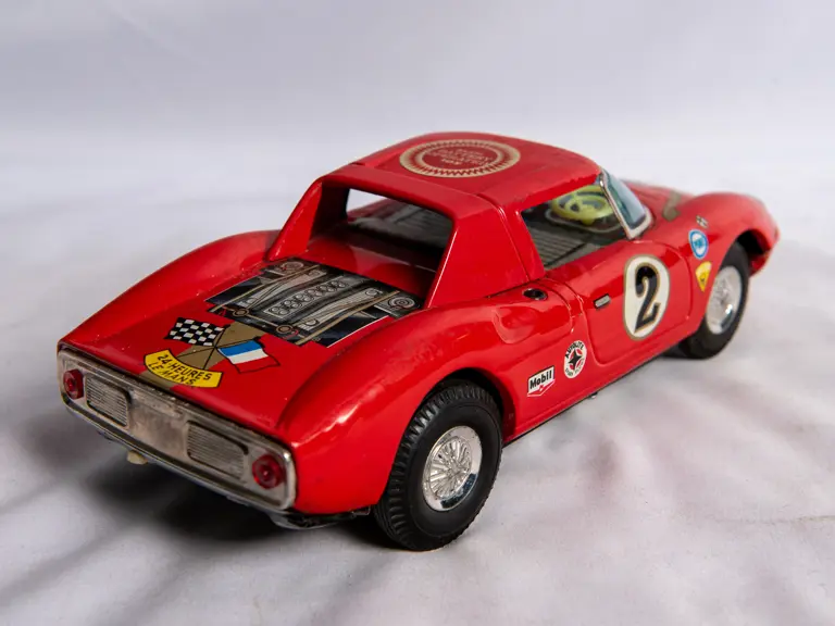 Ferrari 250 LM Battery-Operated Tin Toy by Asahi | Open Roads