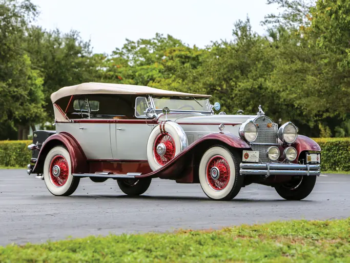 1930 Packard 745 Deluxe Eight Sport Phaeton: market value and price history
