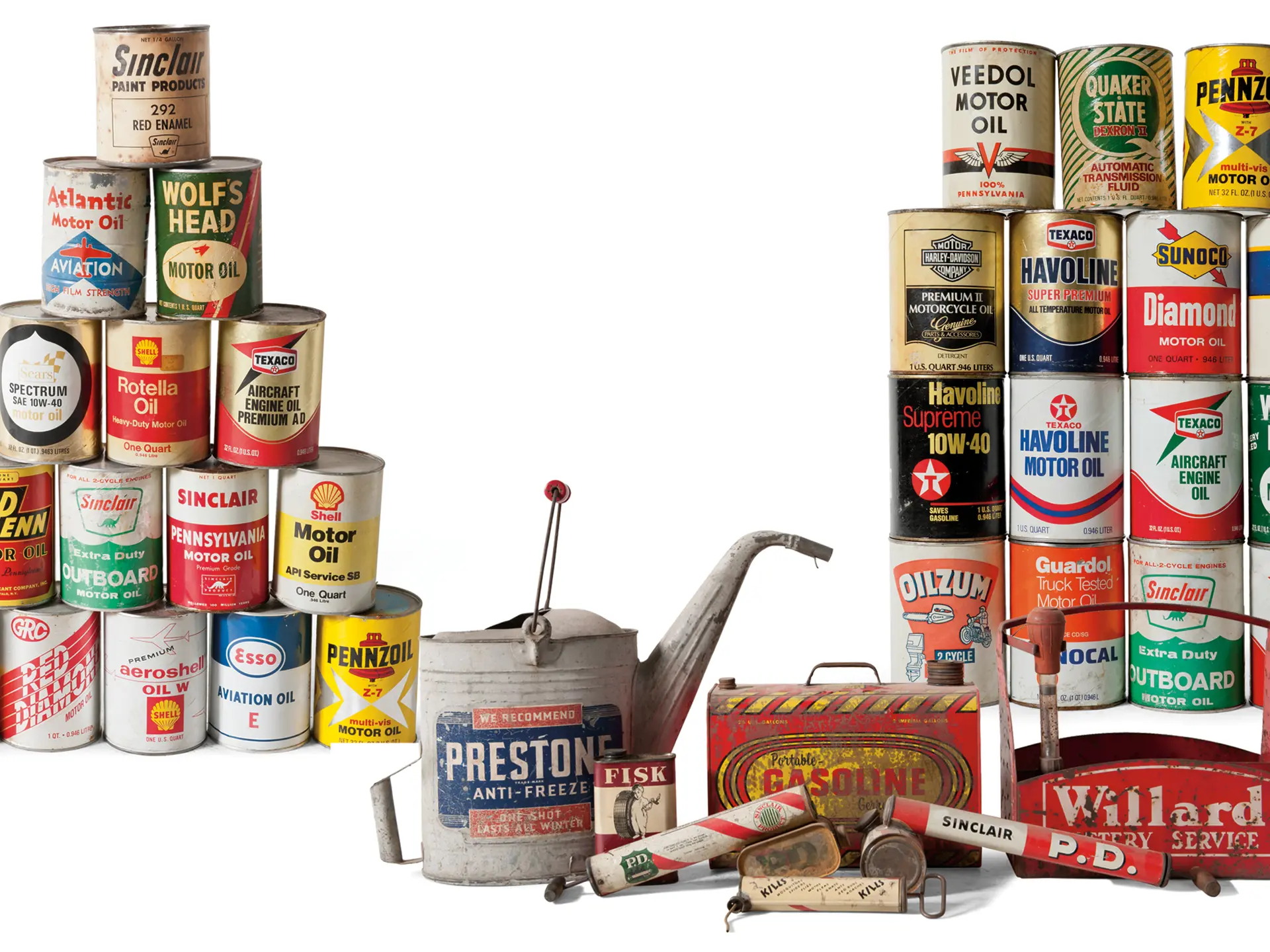 Assortment of Cans and Tools | The Dingman Collection 2012 | RM Sotheby's