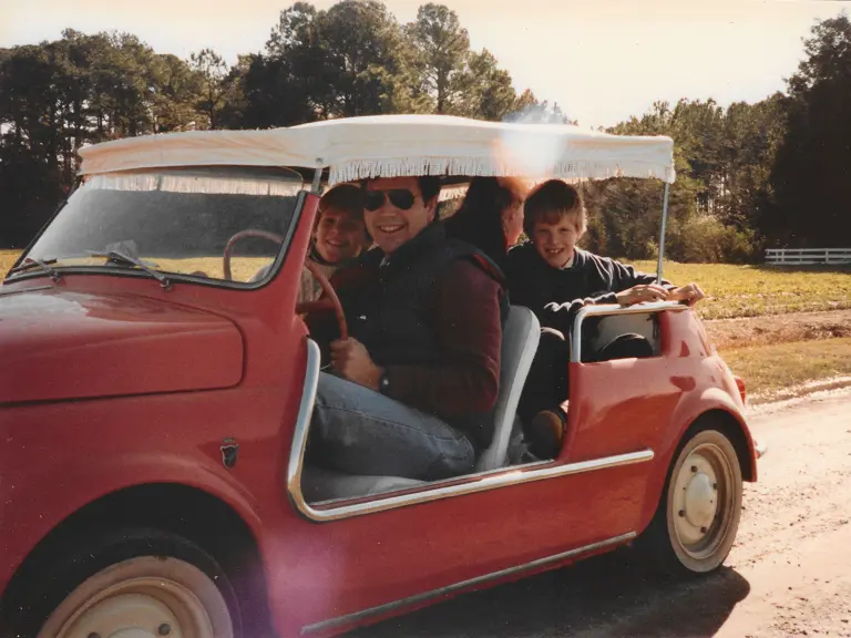 This 1959 Fiat 500 Jolly was purchased when practically new by the same family that would go on to own it for three generations.