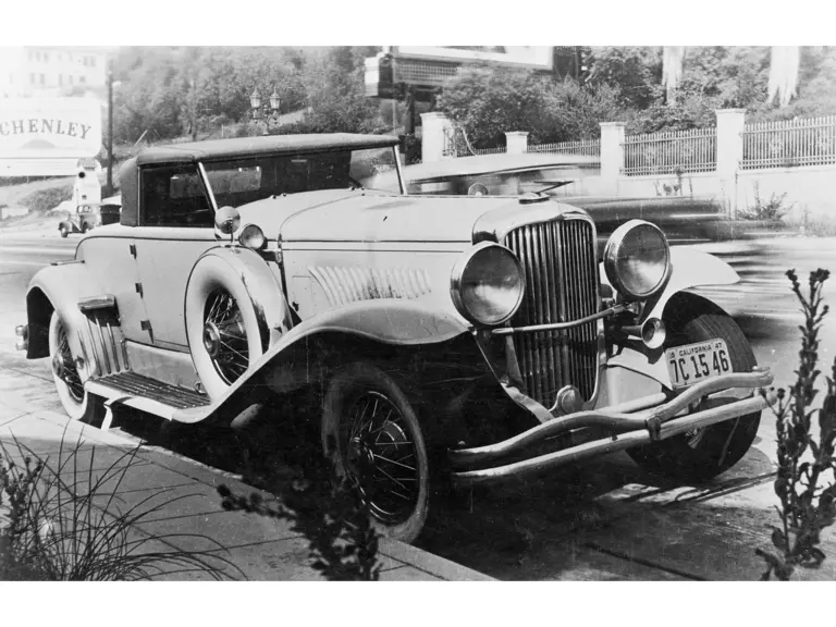 Roadside in California in 1947, in the ownership of Pacific Auto Rentals.