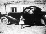 Chassis no. 57524 pictured on Mr. Dubreuil’s farm alongside his niece.