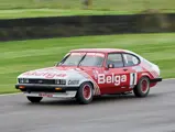 CC13 on the track at the Goodwood Members’ Meeting in April of 2017 driven by Roberto Ravaglia.