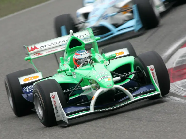 Adam Carroll, Team Ireland, Round 9, A1 Grand Prix of Nations, Shanghai, China, 2007–08.