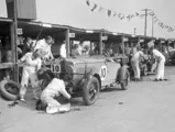 ’GO51’ makes a pit stop during the 1931 Brooklands Double Twelve. Brian Lewis and Johnny Hindmarsh drove ‘GO51’ to a 2nd-in-class finish.