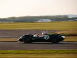 The Lotus is pictured competing in the Whitsun Trophy at the 2023 Goodwood Revival.