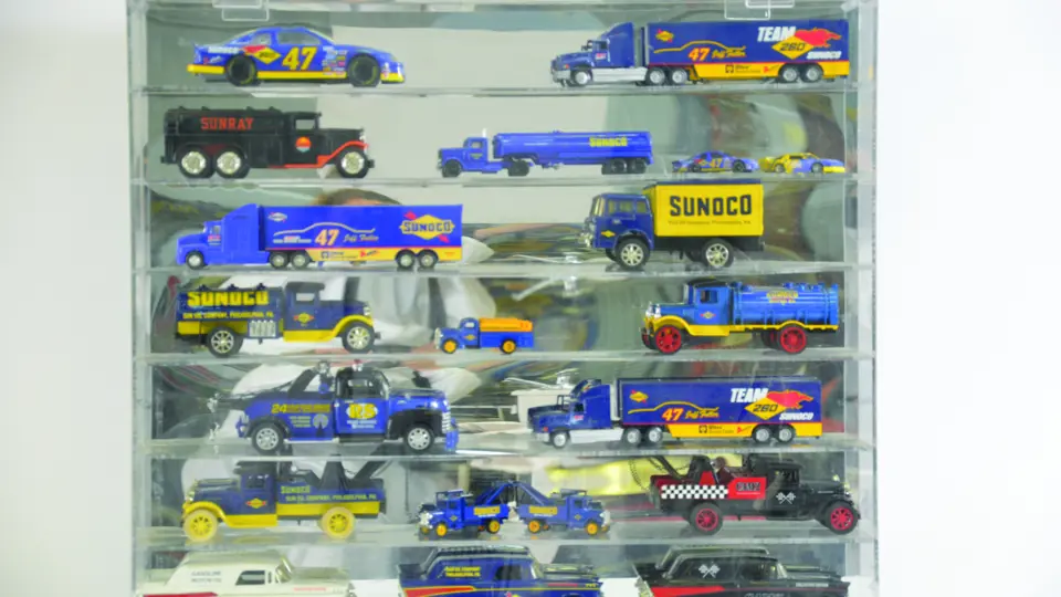 A Sunoco oil company diecast model car collection | Auburn Fall 2016 ...