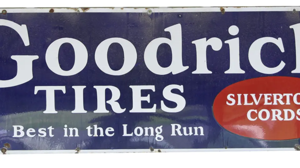 GOODRICH SIGN | Private Collection of Tom & Marlene Stackhouse | RM ...