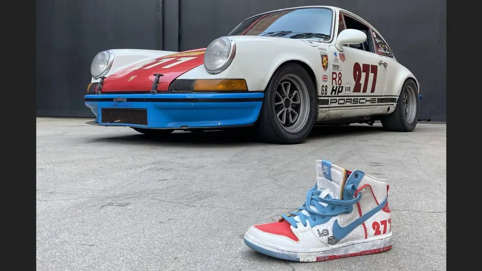Magnus Walker Nike ‘277’ SB Dunk Sneakers, Dead Stock and Signed ...