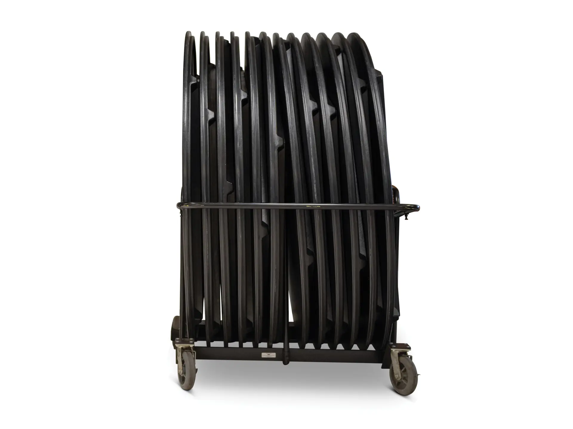 Large Circular Folding Tables with Rolling Racks | The Taj Ma Garaj ...