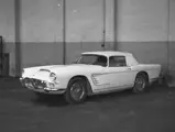 Chassis 101268 seen here at the Maserati factory in Modena, shortly before the test drive by Guerino Bertocchi with the German journalist Richard von Frankenberg on the Motordrome of Modena.