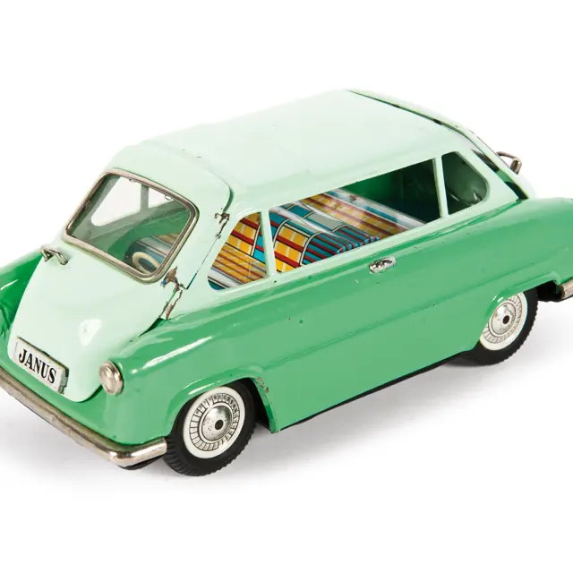 Bandai Zündapp Janus Toy Car | The Bruce Weiner Microcar Museum