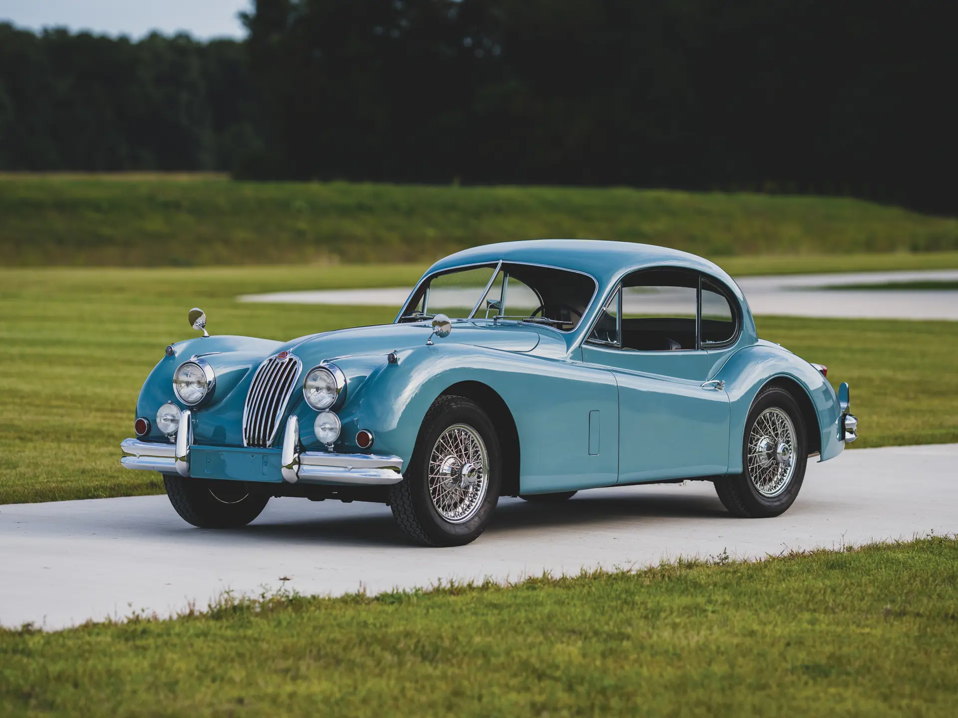 1955 Jaguar XK 140 MC Fixed Head Coupe | The Elkhart
