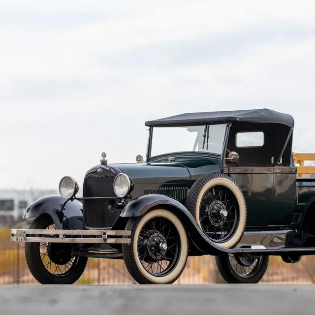 Hubley 1930 Packard Ford Model A Roadster 1:20 Metal Model