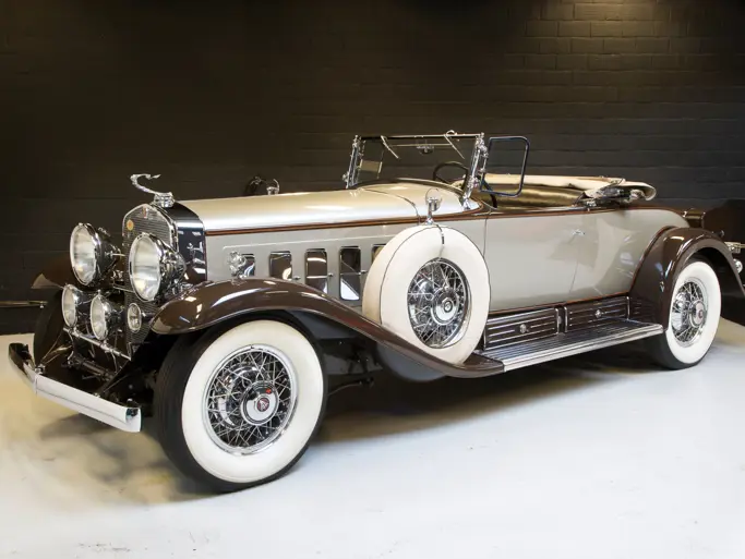 Cadillac V-16 Roadster by Fleetwood: auction results and sold prices