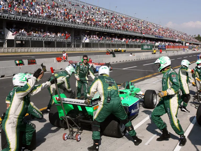 Adam Carroll, Team Ireland, Round 8, A1 Grand Prix of Nations, Mexico, 2007–08.